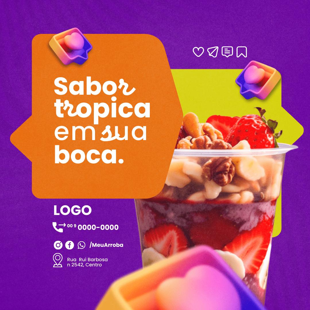 Arte Canva - Açaí 109