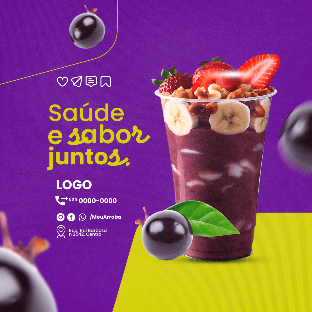 Arte Canva - Açaí 110