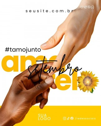 Arte Canva - * Setembro Amarelo 001