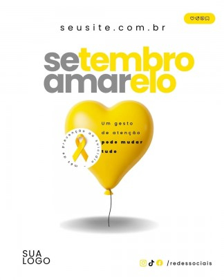 Arte Canva - * Setembro Amarelo 002