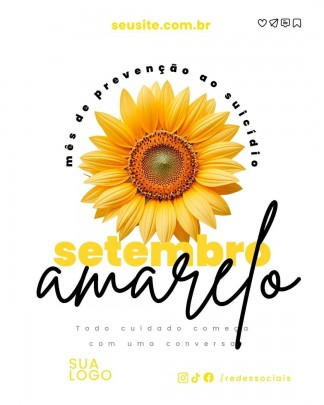 Arte Canva - * Setembro Amarelo 004