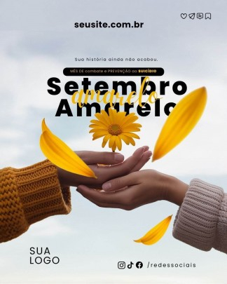 Arte Canva - * Setembro Amarelo 008