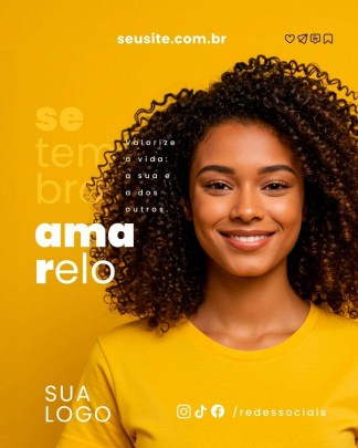 Arte Canva - * Setembro Amarelo 013