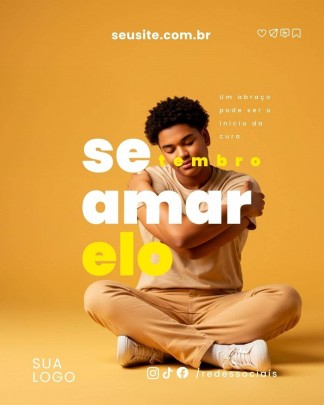 Arte Canva - * Setembro Amarelo 015