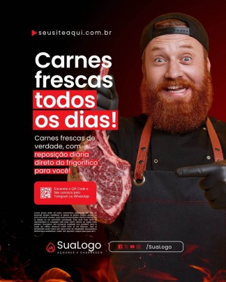 Arte Canva - * Açougue  026