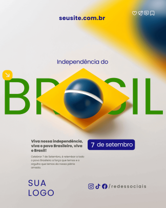 Arte Canva - * 7 de Setembro023