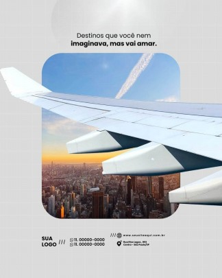 Arte Canva - *  Agência de Viagens 045