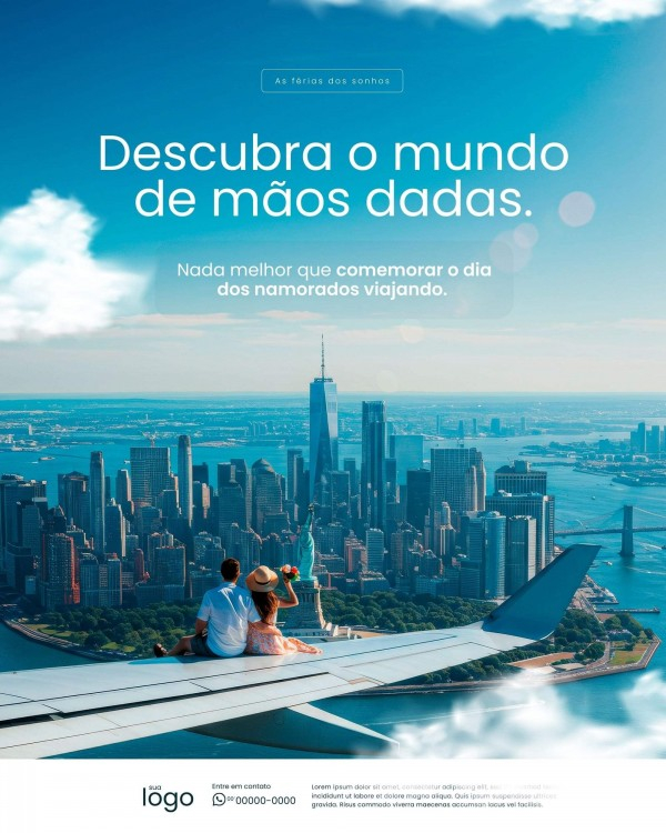 Arte Canva - *  Agência de Viagens 047