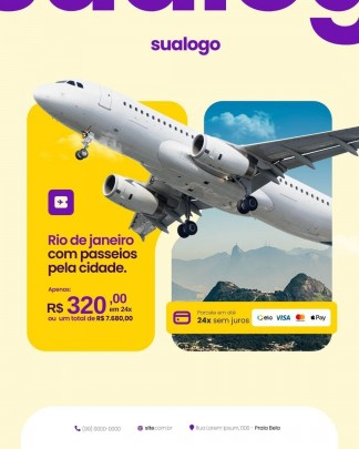 Arte Canva - *   Agência de Viagens 055